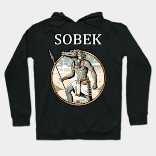 Sobek Egyptian God of the Nile and Crocodiles Hoodie